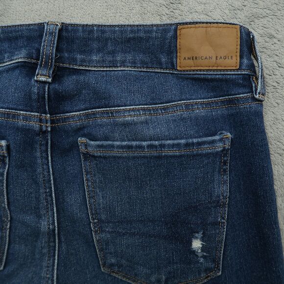 American Eagle Jeans Women's Size 4R High-Rise Jegging Denim 28" Inseam - Picture 16 of 16